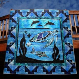 Under The Sea Quilt Blanket Lu88  Quilt